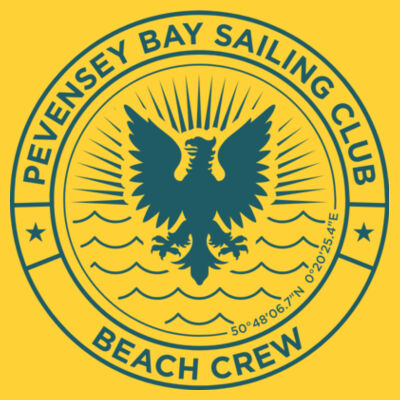 PBSC Beach/Surf T-shirt - Yellow Design