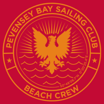 PBSC Beach/Surf T-shirt - Red Design