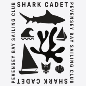 Shark Senior Large Print T-shirt Design