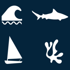 Shark Senior Left Chest T-shirt Design