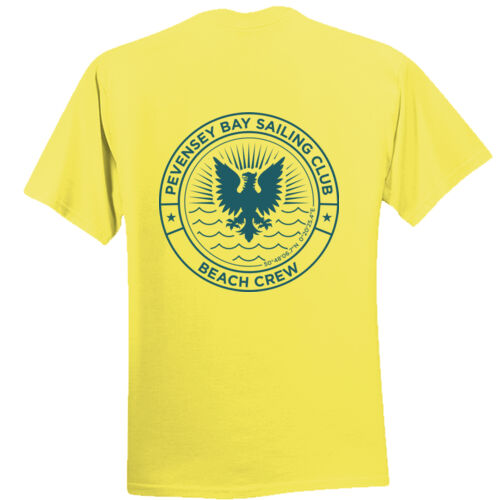 PBSC Beach/Surf T-shirt - Yellow Thumbnail