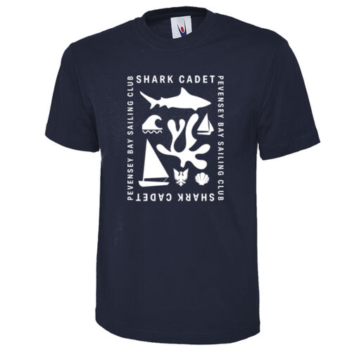 Shark Large Print T-shirt Thumbnail