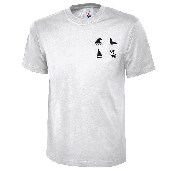 Seal Left Chest Print T-shirt Thumbnail