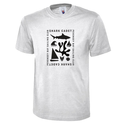 Shark Senior Large Print T-shirt Thumbnail