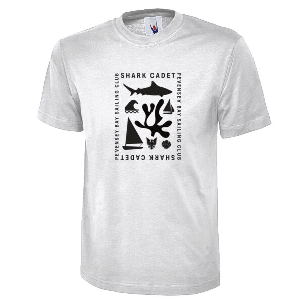 Shark Senior Large Print T-shirt Thumbnail